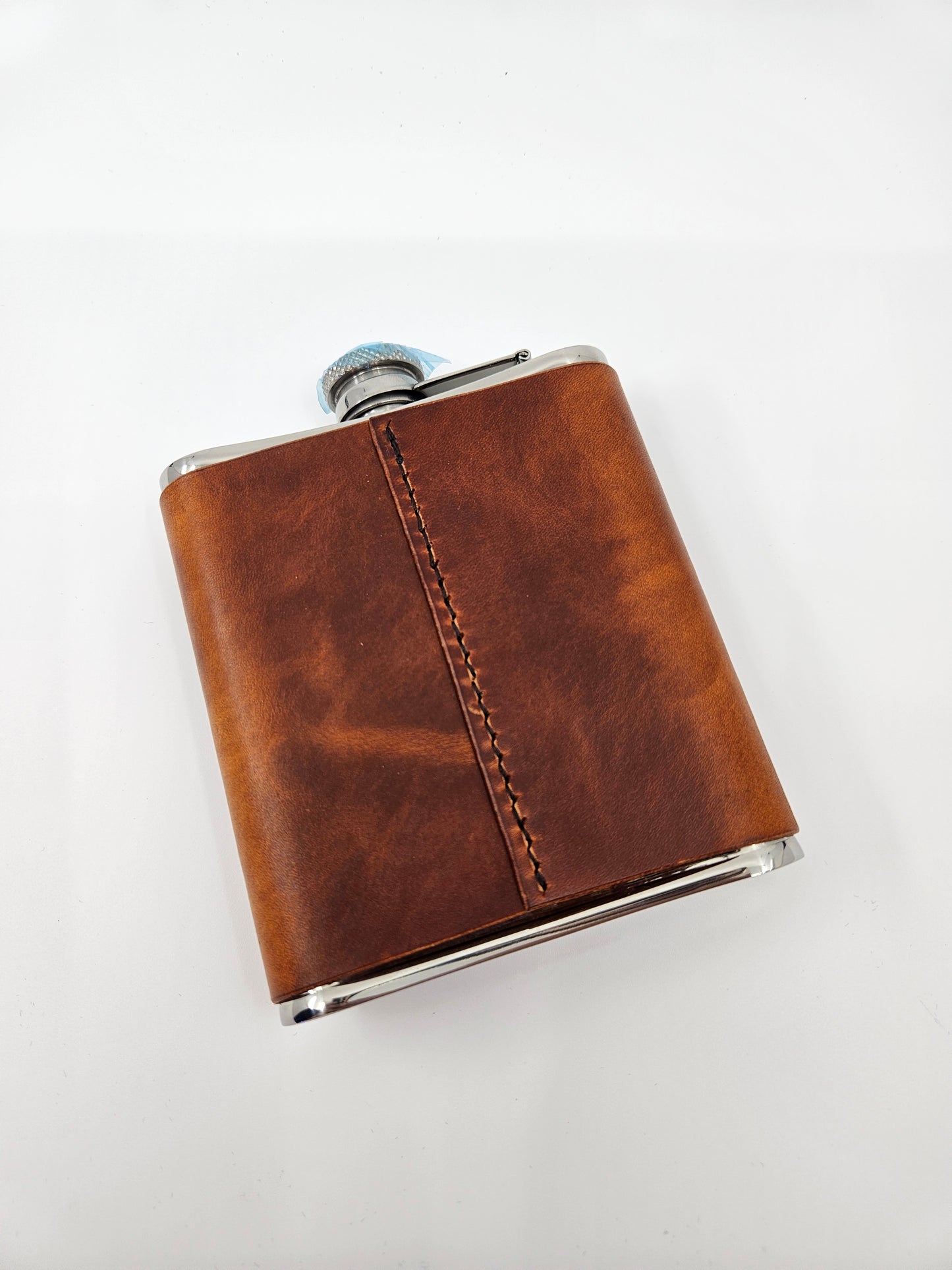 Leather Covered Flask
