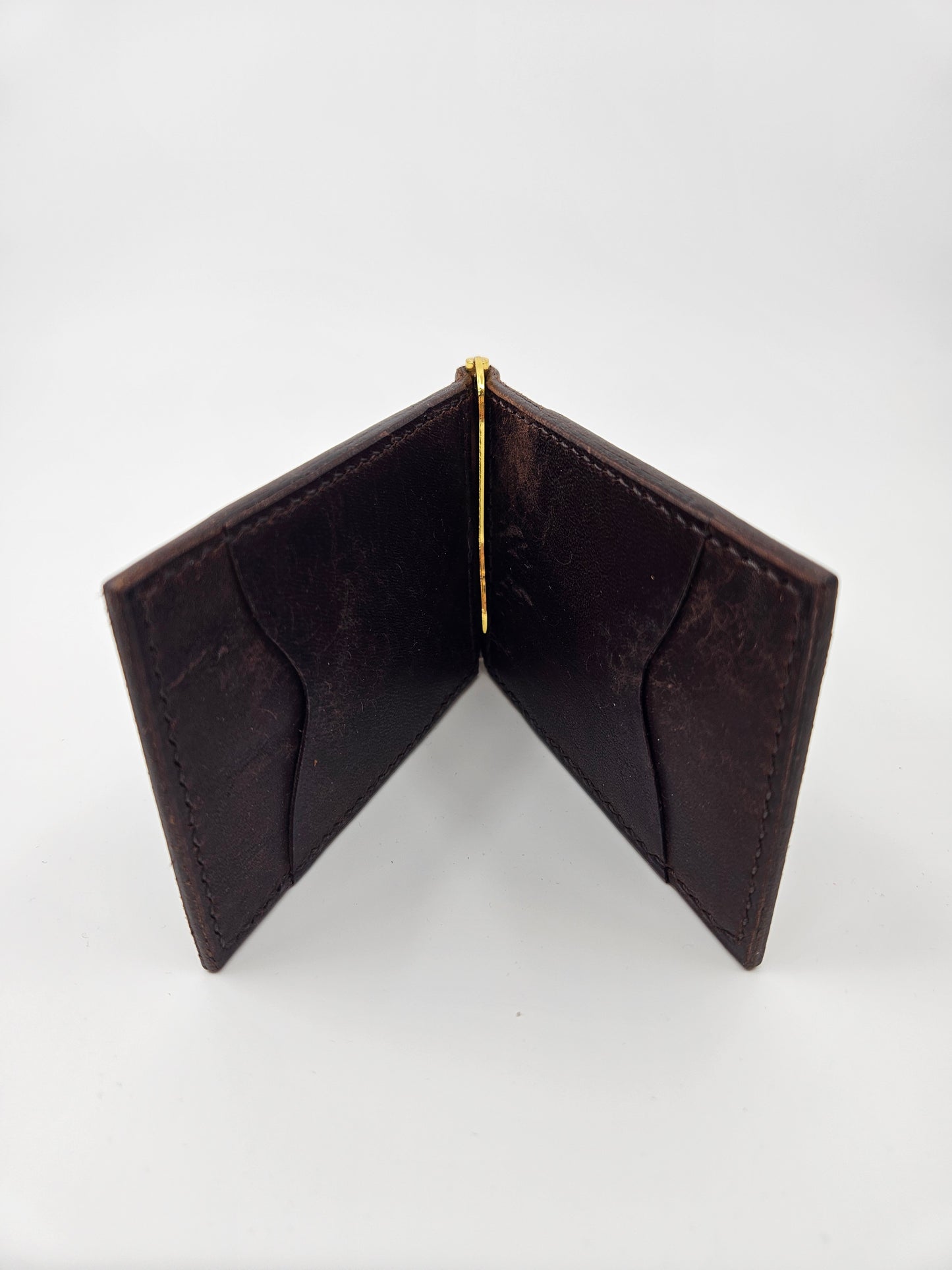 Money Clip Wallet - Dark Brown