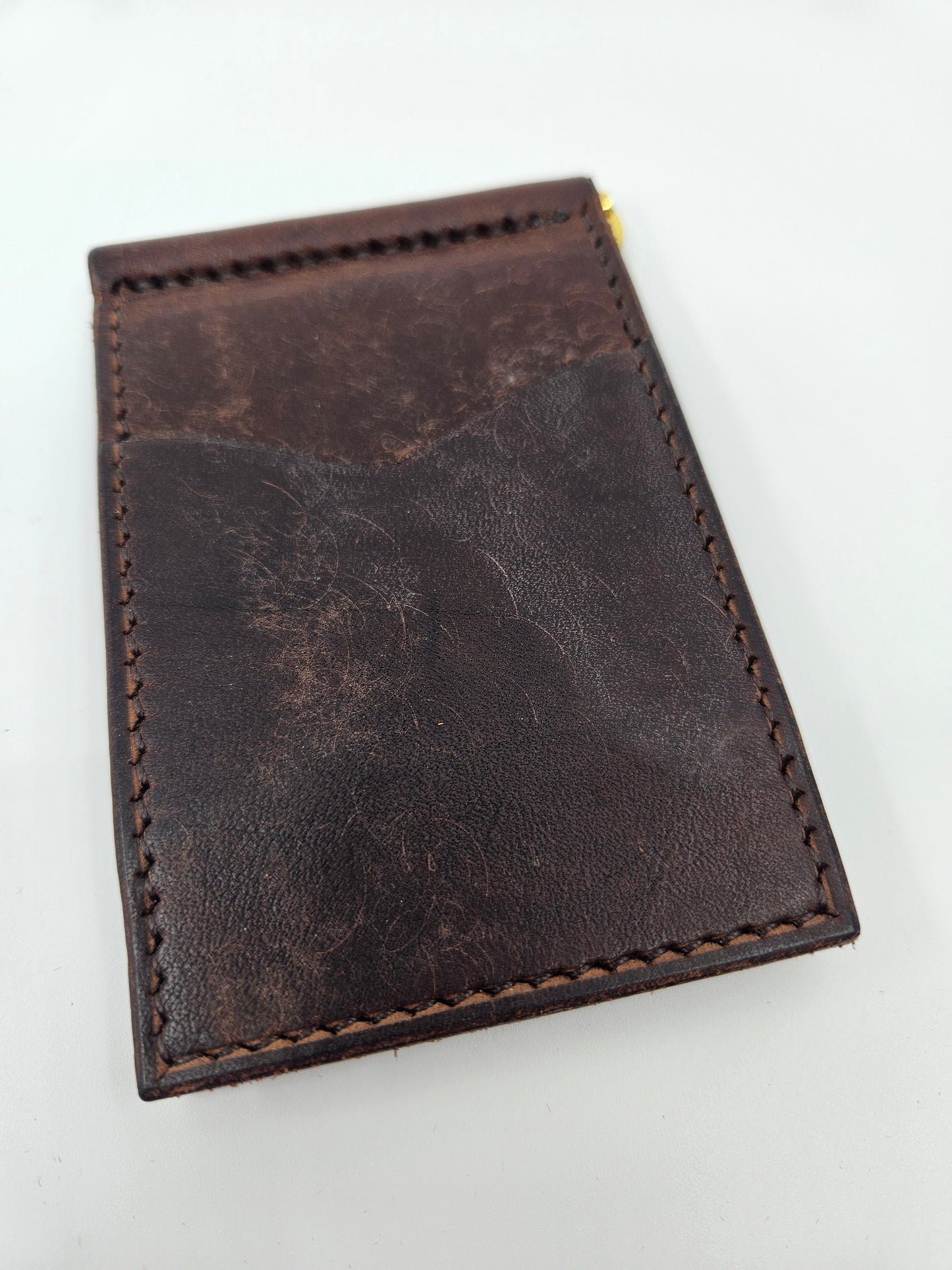 Money Clip Wallet - Dark Brown