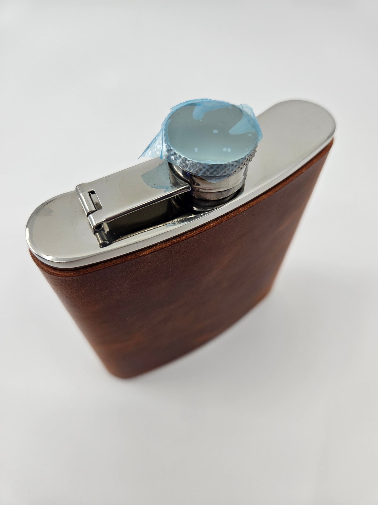 Leather Covered Flask