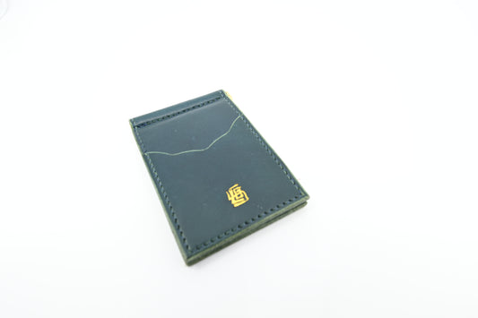Minimalist Money Clip Wallet - Navy