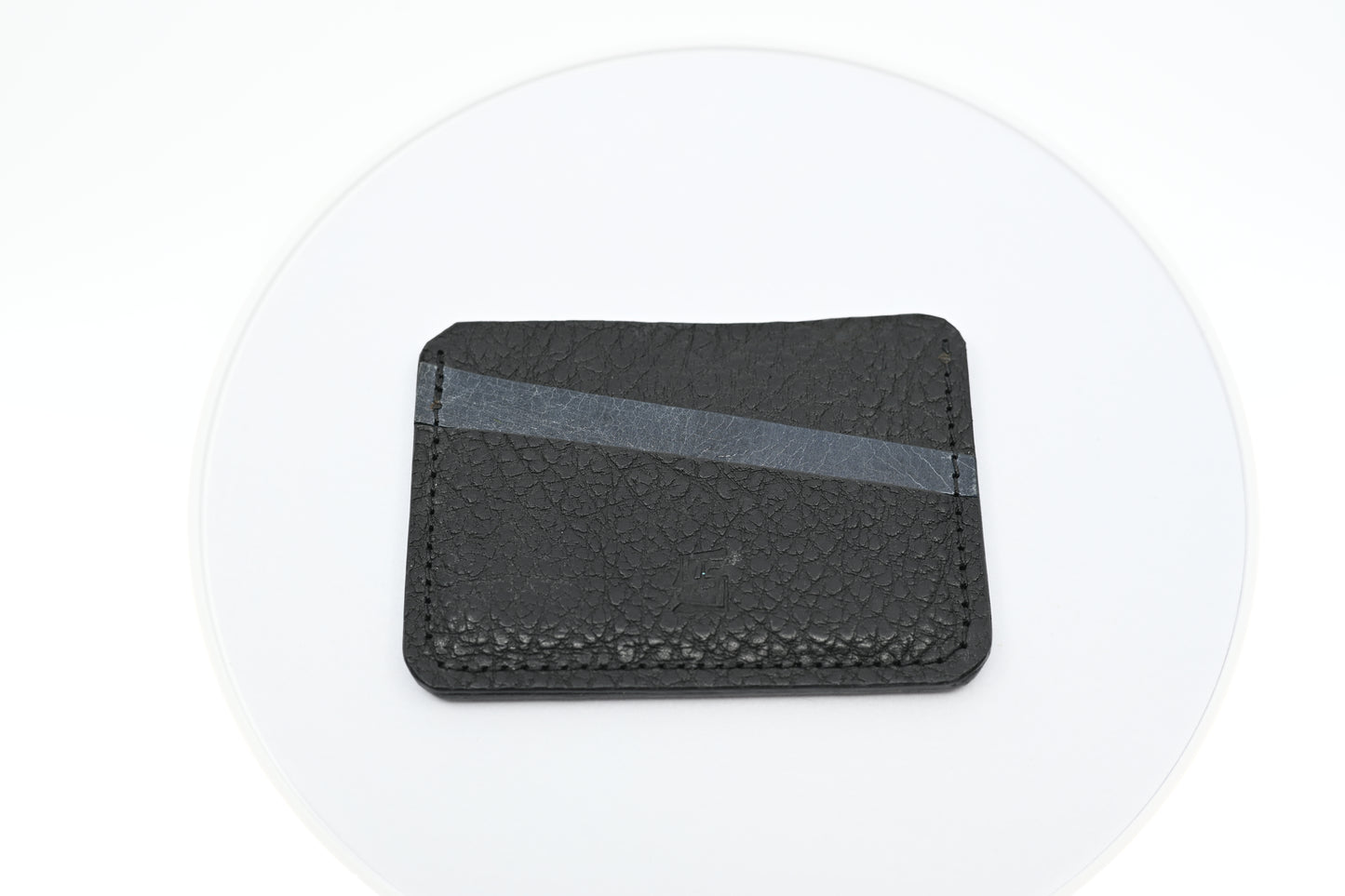 Small Card Wallet - Black/Blue