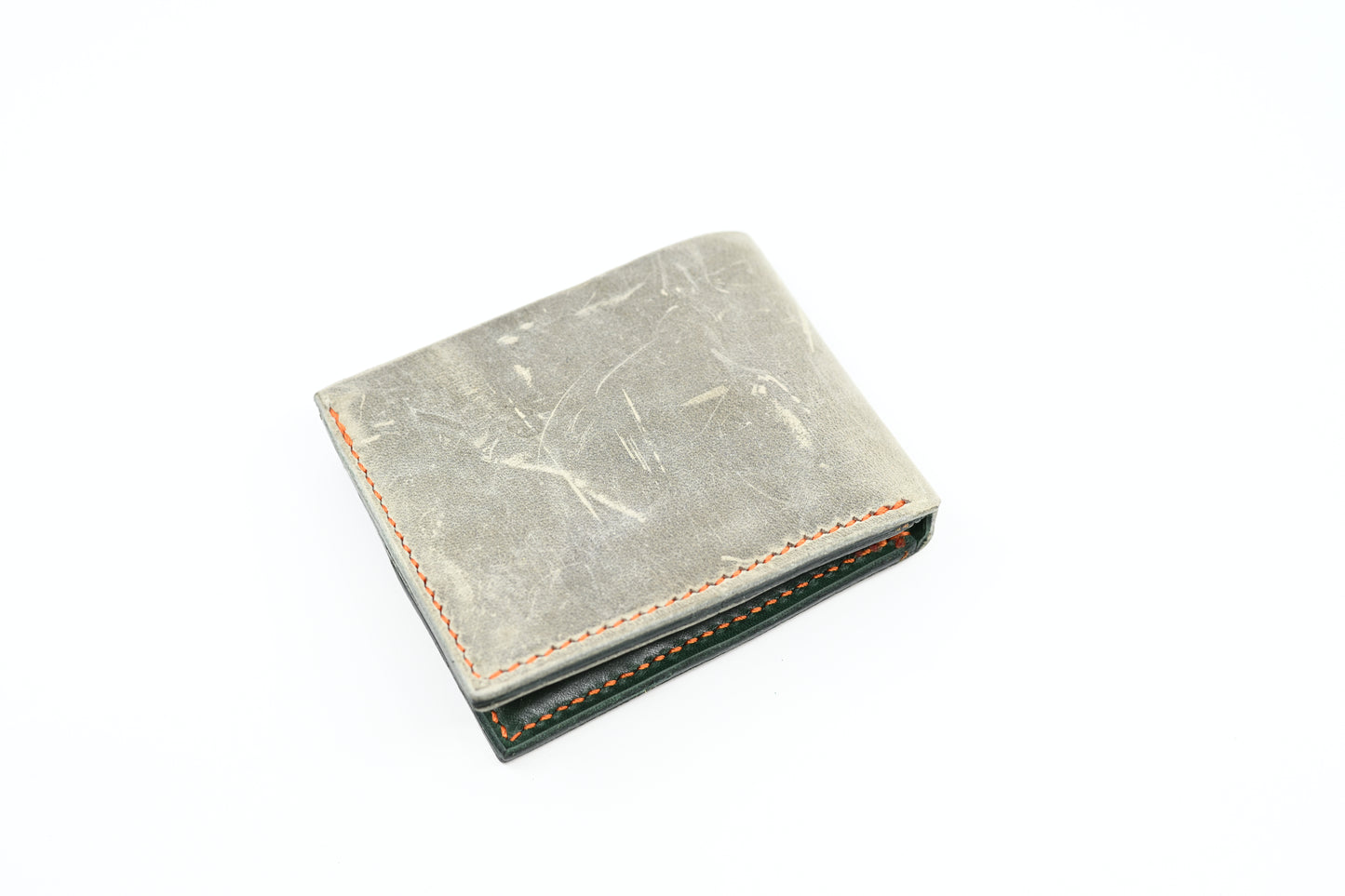 Traditional Bi-Fold Wallet - Forest/Grey